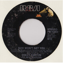 Dolly Parton God Won't Get You USED VINYL 7INCH 45 RPM