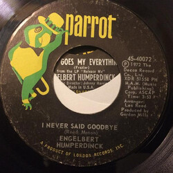 Engelbert Humperdinck I Never Said Goodbye USED VINYL 7INCH 45 RPM
