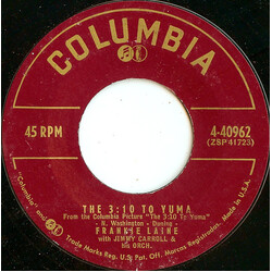 Frankie Laine The 3:10 To Yuma USED VINYL 7INCH 45 RPM SINGLE STYRENE