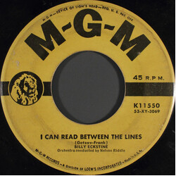 Billy Eckstine I Can Read Between The Lines USED VINYL 7INCH 45 RPM