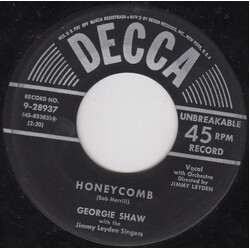 Georgie Shaw / Jimmy Leyden Orchestra And Chorus Till We Two Are One / Honeycomb USED VINYL 7INCH 45 RPM