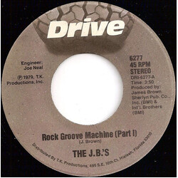 The J.B.'s Rock Groove Machine USED VINYL 7INCH 45 RPM
