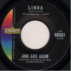 Jan & Dean Linda USED VINYL 7INCH 45 RPM