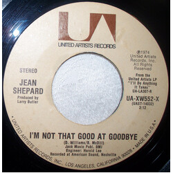 Jean Shepard I'm Not That Good At Goodbye USED VINYL 7INCH 45 RPM