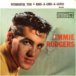 Jimmie Rodgers (2) / Joe Reisman And His Orchestra And Chorus Wonderful You USED VINYL 7INCH 45 RPM