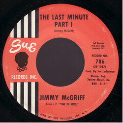 Jimmy McGriff The Last Minute USED VINYL 7INCH 45 RPM