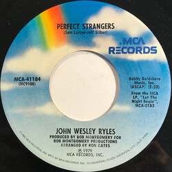 John Wesley Ryles Perfect Strangers USED VINYL 7INCH 45 RPM