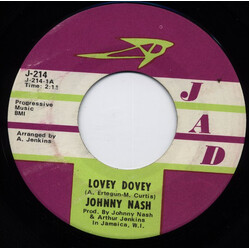 Johnny Nash Lovey Dovey USED VINYL 7INCH 45 RPM