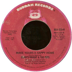 Gladys Knight And The Pips Make Yours A Happy Home / The Going Ups And The Coming Downs USED VINYL 7INCH 45 RPM