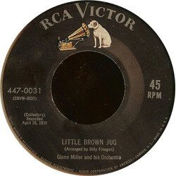 Glenn Miller And His Orchestra Little Brown Jug / Adios USED VINYL 7INCH 45 RPM