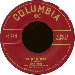 Guy Mitchell The Day Of Jubilo USED VINYL 7INCH 45 RPM