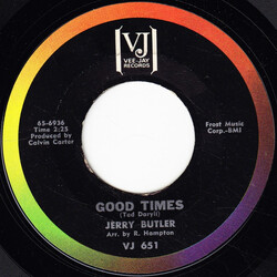 Jerry Butler Good Times USED VINYL 7INCH 45 RPM