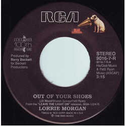 Lorrie Morgan Out Of Your Shoes USED VINYL 7INCH 45 RPM