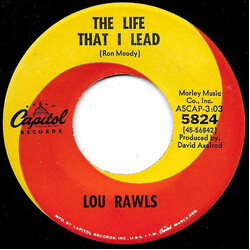 Lou Rawls The Life That I Lead / Trouble Down Here Below USED VINYL 7INCH 45 RPM