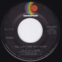 Obie McClinton You Don't Miss Your Water USED VINYL 7INCH