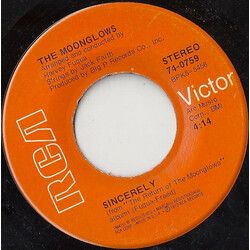 The Moonglows Sincerely / I Was Wrong USED VINYL 7INCH 45 RPM