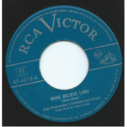 Hugo Winterhalter Orchestra / Hugo Winterhalter Chorus Make Believe Land USED VINYL 7INCH 45 RPM