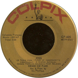 Henri De Pari Almost On Friday / Joss USED VINYL 7INCH 45 RPM