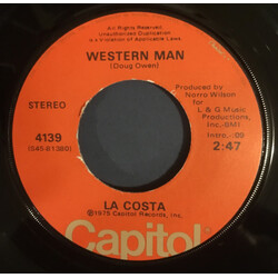 La Costa Western Man USED VINYL 7INCH 45 RPM