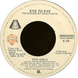 Eye To Eye (2) Nice Girls USED VINYL 7INCH 45 RPM