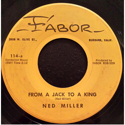 Ned Miller From A Jack To A King USED VINYL 7INCH 45 RPM