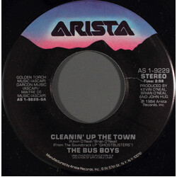 The Bus Boys Cleanin' Up The Town USED VINYL 7INCH 45 RPM