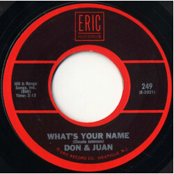 Don & Juan / Sammy Turner What's Your Name / Lavender Blue USED VINYL 7INCH 45 RPM