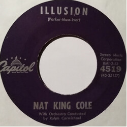 Nat King Cole Illusion / When It's Summer USED VINYL 7INCH 45 RPM
