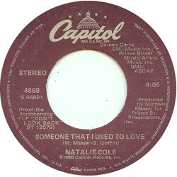 Natalie Cole Someone That I Used To Love USED VINYL 7INCH 45 RPM