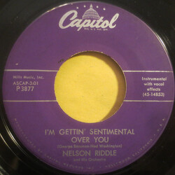 Nelson Riddle And His Orchestra I'm Getting Sentimental Over You USED VINYL 7INCH