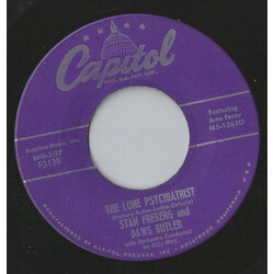 Stan Freberg / Daws Butler The Lone Psychiatrist / The Honey-Earthers USED VINYL 7INCH 45 RPM
