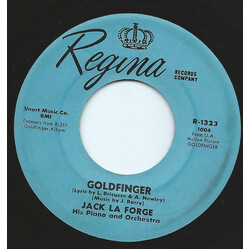 Jack La Forge Goldfinger USED VINYL 7INCH 45 RPM