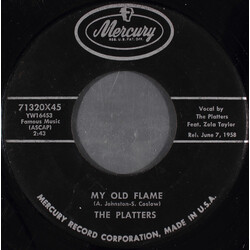 The Platters My Old Flame / You're Making A Mistake USED VINYL 7INCH 45 RPM