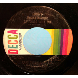 Carl Belew / Betty Jean Robinson Funny What A Pair Of Fools Will Do USED VINYL 7INCH 45 RPM