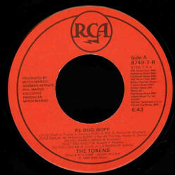 The Tokens Re-Doo-Wopp USED VINYL 7INCH