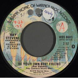 Ray Stevens Be Your Own Best Friend USED VINYL 7INCH 45 RPM