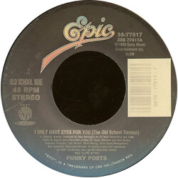 Funky Poets I Only Have Eyes For You USED VINYL 7INCH 45 RPM