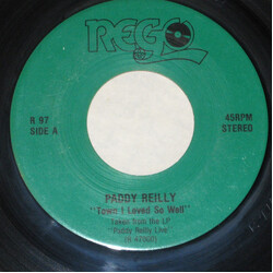 Paddy Reilly Town I Loved So Well USED VINYL 7INCH 45 RPM