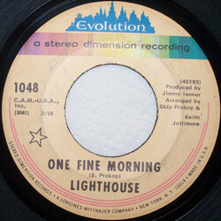 Lighthouse (2) One Fine Morning USED VINYL 7INCH 45 RPM