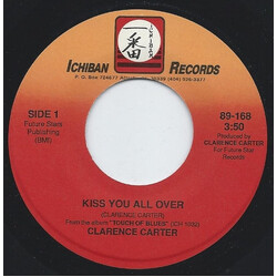 Clarence Carter Kiss You All Over / Dance To The Blues USED VINYL 7INCH 45 RPM