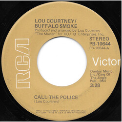 Lou Courtney / Buffalo Smoke Call The Police / 911 USED VINYL 7INCH 45 RPM