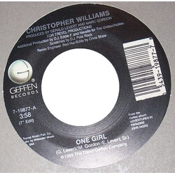 Christopher Williams One Girl USED VINYL 7INCH 45 RPM