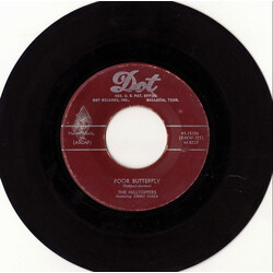 The Hilltoppers Poor Butterfly / Wrapped Up In A Dream USED VINYL 7INCH 45 RPM
