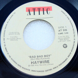 Haywire (2) Bad Bad Boy USED VINYL 7INCH