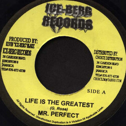 Perfect (5) Life Is The Greatest USED VINYL 7INCH 45 RPM