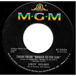 LeRoy Holmes Orchestra / LeRoy Holmes Chorus Theme From "Bridge To The Sun" USED VINYL 7INCH 45 RPM