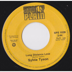 Sylvia Tyson Long Distance Love / Bitter Pride USED VINYL 7INCH 45 RPM