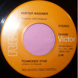 Porter Wagoner Tennessee Stud / Big Wind USED VINYL 7INCH 45 RPM