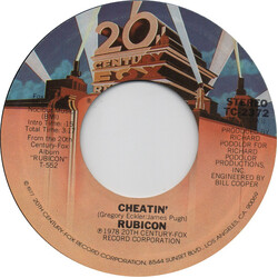 Rubicon (2) Cheatin' / I Want To Love You USED VINYL 7INCH STEREO