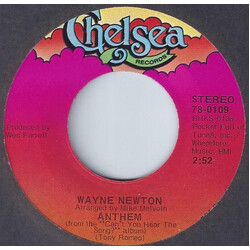 Wayne Newton Anthem / Fool USED VINYL 7INCH 45 RPM